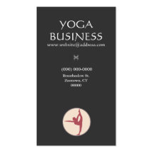 Yoga Business Card
