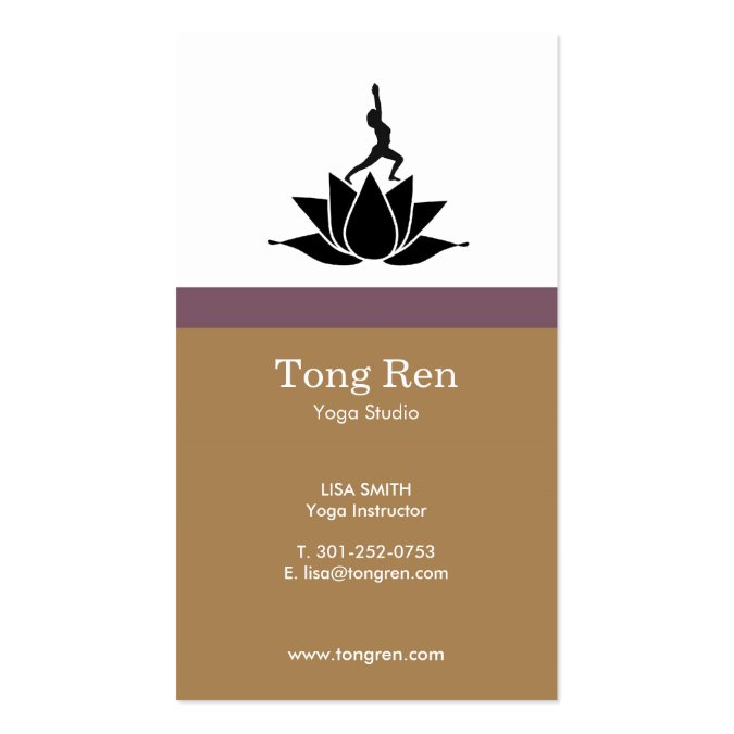 Yoga Business Cards