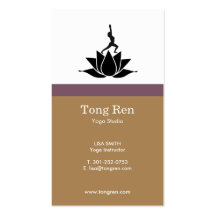 Yoga Business Cards