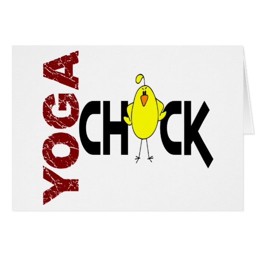 Yoga Chick 1 Card
