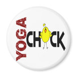 Yoga Chick 1 magnets