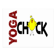 Yoga Chick 1 Post Cards
