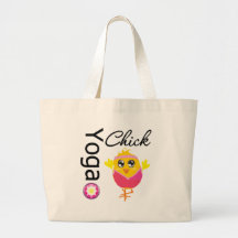 Yoga Chick Tote Bag
