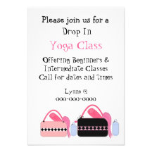 Yoga Class Invitation