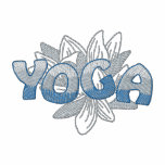 Yoga Embroidered Hooded Sweatshirt