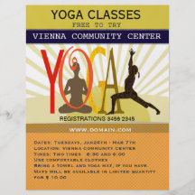 Yoga Flyer Design