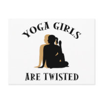 Yoga GIrls Are Twisted  Gift