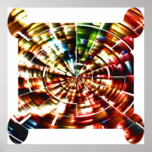 yoga havan mandala poster