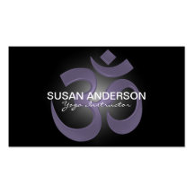 YOGA Instructor Business Card