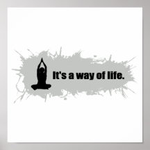 Yoga is a Way of Life Poster