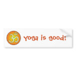 Yoga is good! bumper stickers