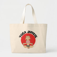 Yoga Junkie Gift Canvas Bags