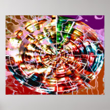 Yoga Meditation Mandala - Cosmic Healing Energy V3 Print
