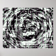 Yoga Meditation Mandala - Silver Revolutions Print