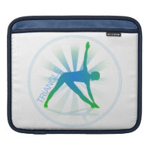 Yoga Pose iPad Sleeve (triangle)