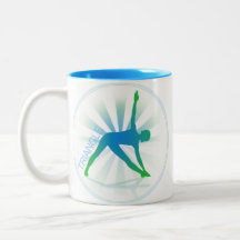 Yoga Pose Mug (triangle)