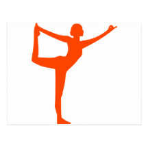 Yoga Post Card