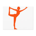 Yoga postcards