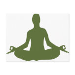 Yoga postcards