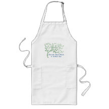 Yoga Quote: Cherish That Which is Within You Aprons