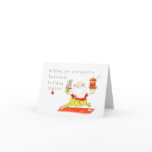 Yoga Santa Holiday Card