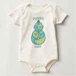 Yoga Speak Baby : Blue Buddha Baby t-shirts