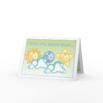 Yoga Speak Baby : I Love You More...Card