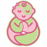 Yoga Speak Baby : Lil' Yogini Pin photo sculptures