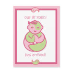 Yoga Speak Baby : Lil' Yogini Postcard