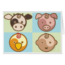 Yoga Speak Baby : May All Being Be Free Card
