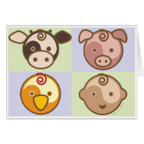 Yoga Speak Baby : May All Beings Be Free Card