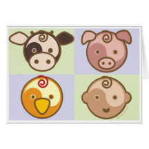 Yoga Speak Baby : May All Beings Be Free Card