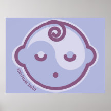 Yoga Speak Baby: Purple Chakra Expressive Baby Print