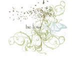 Yoga Speak : "Be Love: Green Chakra t-shirts
