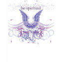 Yoga Speak : "Be Spiritual" Violet Chakra t-shirts