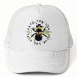 Yoga Speak : Save the Bee...Baseball Cap Trucker Hats