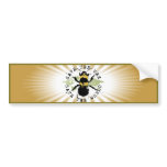 Yoga Speak : Save the Bee....Bumper Sticker bumper stickers