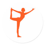 Yoga stickers