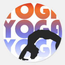 yoga stickers