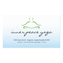 Yoga Studio Business Card