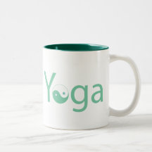 Yoga with Yin Yang Coffee Mugs