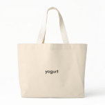 yogurt tote bag