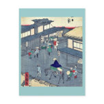 Yokkaichi by Utagawa, Hiroshige Ukiyoe postcards
