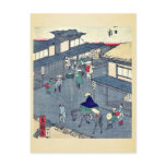 Yokkaichi by Utagawa, Hiroshige Ukiyoe postcards