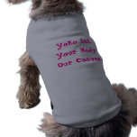 Yoko Ink.Your BodyOur Canvas pet clothing