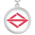 Yokohama, Japan, Japan flag Personalized Necklace