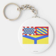 Yonne flag key chains