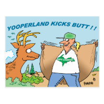 YOOPER POSTCARDS FOR MICHIGAN YOOPERS
