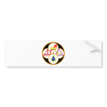York Rite Mason Bumper Sticker