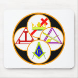 York Rite Mason mousepads